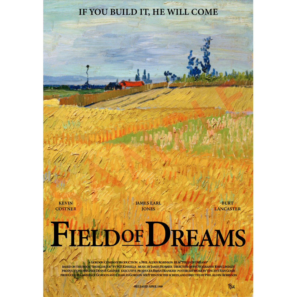 VAN GOGH DOES FIELD OF DREAMS